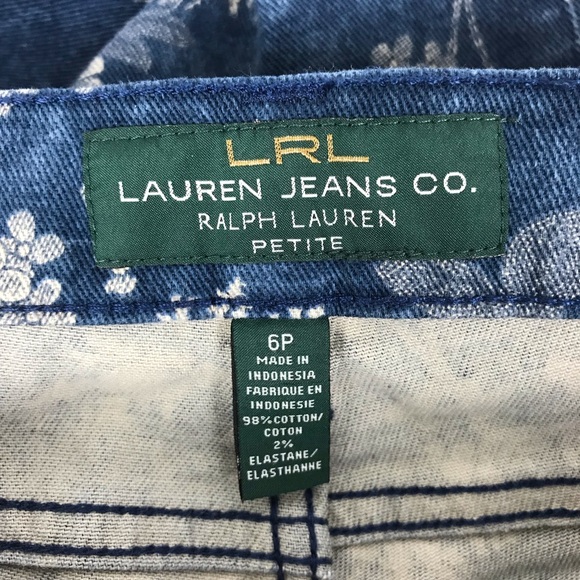 Lauren Ralph Lauren Jeans Size 6P Women Blue - Picture 7 of 8